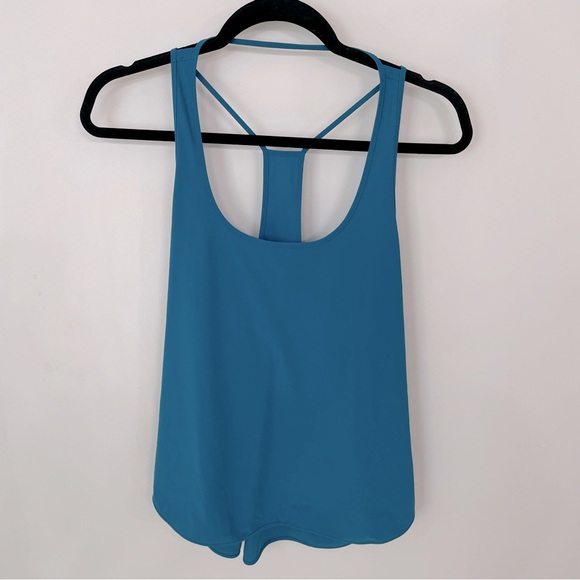Lululemon New Coastal Tank Size 8 Dark Teal NWOT. L8 - Picture 3 of 5